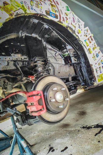 Honda CR-V ošeterenie podvozku vozidla